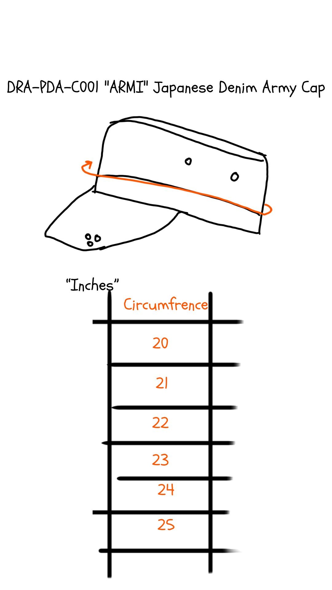 DRA-PDA-C001 "ARMI" Army Cap